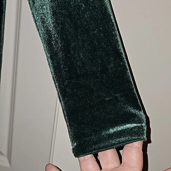 Pink Rose x Dry Goods Evergreen Velour Long Sleeves Cardigan Jacket XS NWT - Picture 16 of 16